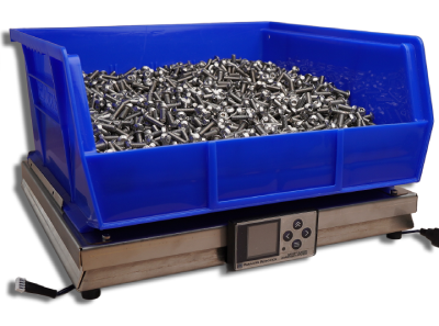 Weight-based inventory scale